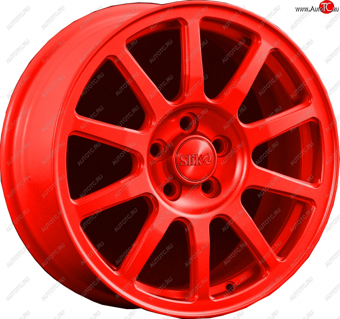 18 999 р. Кованый диск Slik classik R16x6.5 Candy RED красный 6.5x16   (Цвет: Candy RED красный 6.5x16)  с доставкой в г. Чебоксары