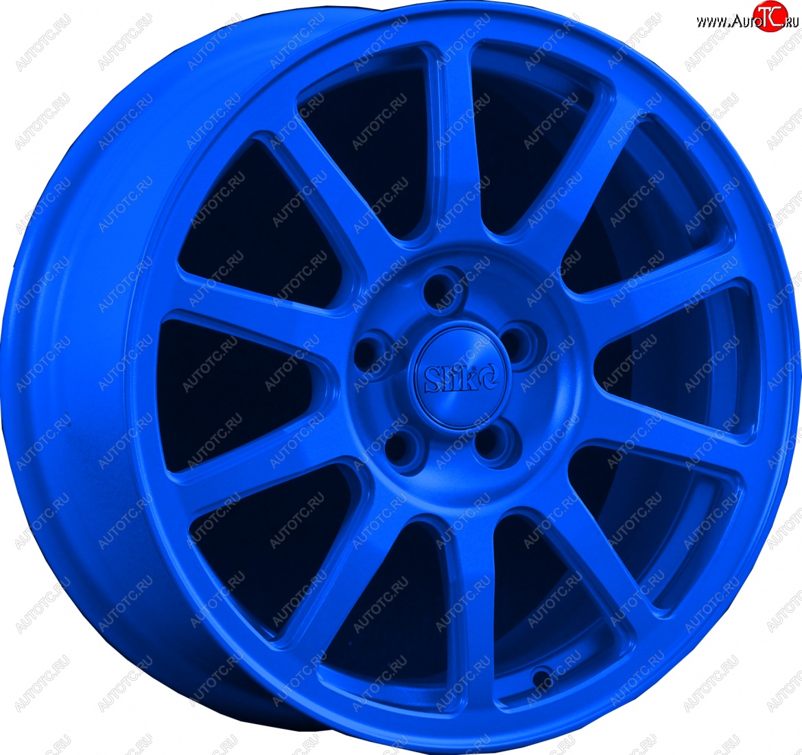 18 999 р. Кованый диск Slik classik R16x6.5 Candy BLUE синий 6.5x16   (Цвет: Candy BLUE синий 6.5x16)  с доставкой в г. Чебоксары