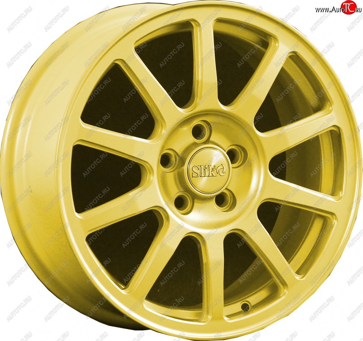 18 999 р. Кованый диск Slik classik R16x6.5 Ярко желтый RAL 1021 (YELLOW) 6.5x16   (Цвет: YELLOW)  с доставкой в г. Чебоксары