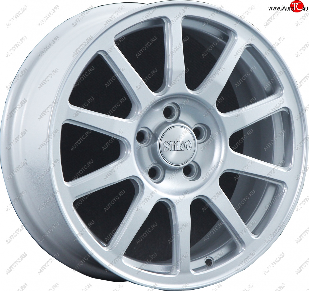 18 999 р. Кованый диск Slik classik R16x6.5 Яркое-блестящее серебро (HPB) 6.5x16   (Цвет: HPB)  с доставкой в г. Чебоксары