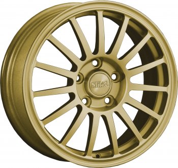 Кованый диск Slik classik R16x6.5 Золотой (G) 6.5x16 ТАГАЗ Tingo (2011-2014) 5x114.3xDIA60.1xET33.0