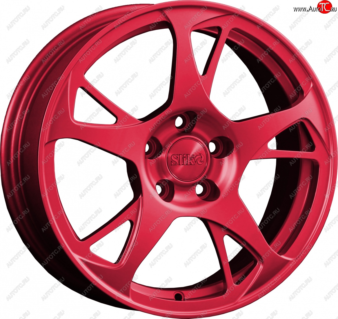 10 999 р. Кованый диск Slik classik R16x6.5 Candy RUBIN рубиновый 6.5x16   (Цвет: Candy RUBIN рубиновый 6.5x16)  с доставкой в г. Чебоксары