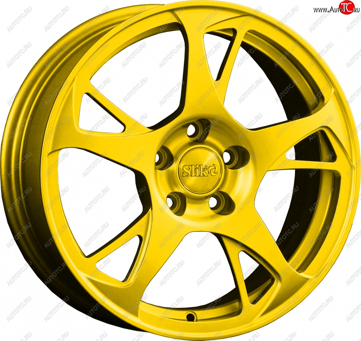 10 999 р. Кованый диск Slik classik R16x6.5 Candy YELLOW ярко-желтый 6.5x16   (Цвет: Candy YELLOW ярко-желтый 6.5x16)  с доставкой в г. Чебоксары