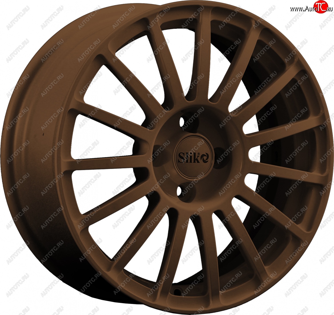 18 999 р. Кованый диск Slik classik R16x6.5 Коньячная бронза. Глянец (BRZCGN) 6.5x16   (Цвет: BRZCGN)  с доставкой в г. Чебоксары