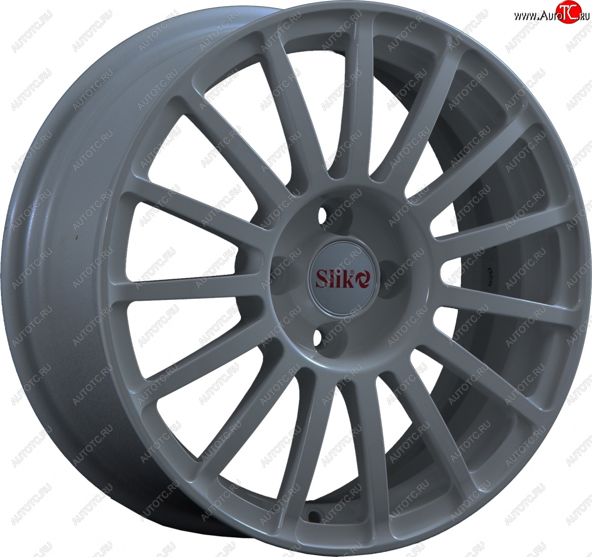 18 999 р. Кованый диск Slik classik R16x6.5 Серебристый тёмный (S25) 6.5x16   (Цвет: S25)  с доставкой в г. Чебоксары