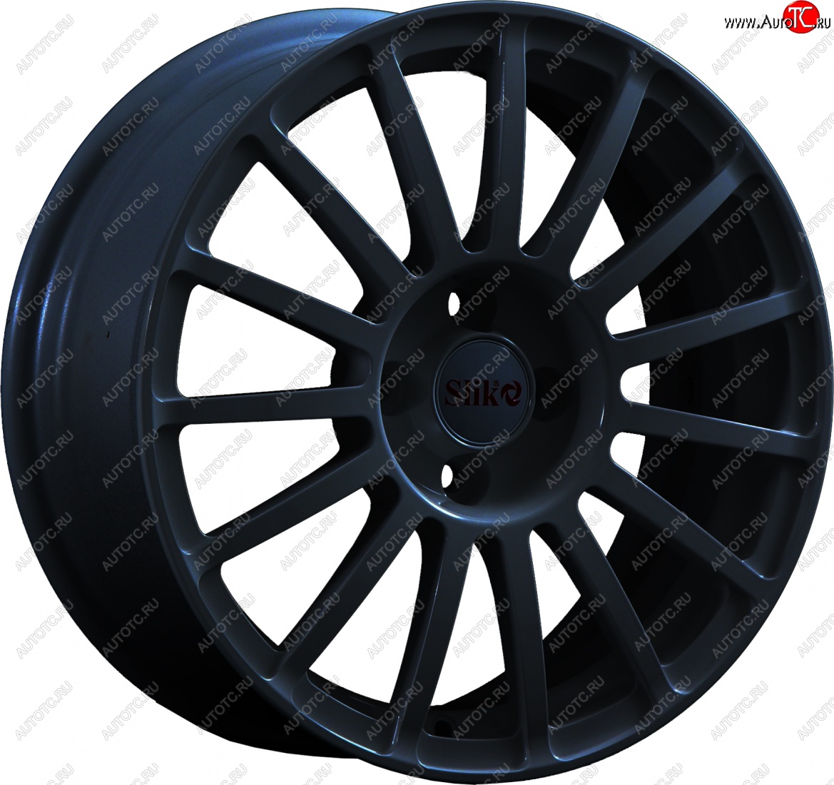 18 999 р. Кованый диск Slik classik R16x6.5 Черный глянцевый (BK) 6.5x16   (Цвет: BK)  с доставкой в г. Чебоксары