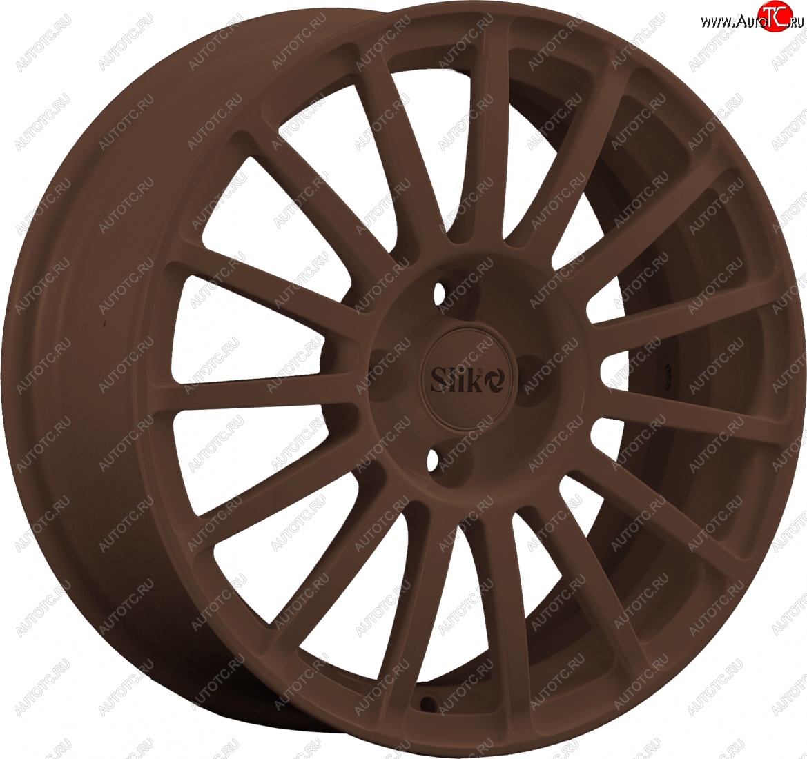 26 499 р. Кованый диск Slik classik R16x6.5 Бронза (BRZ) 6.5x16   (Цвет: BRZ)  с доставкой в г. Чебоксары