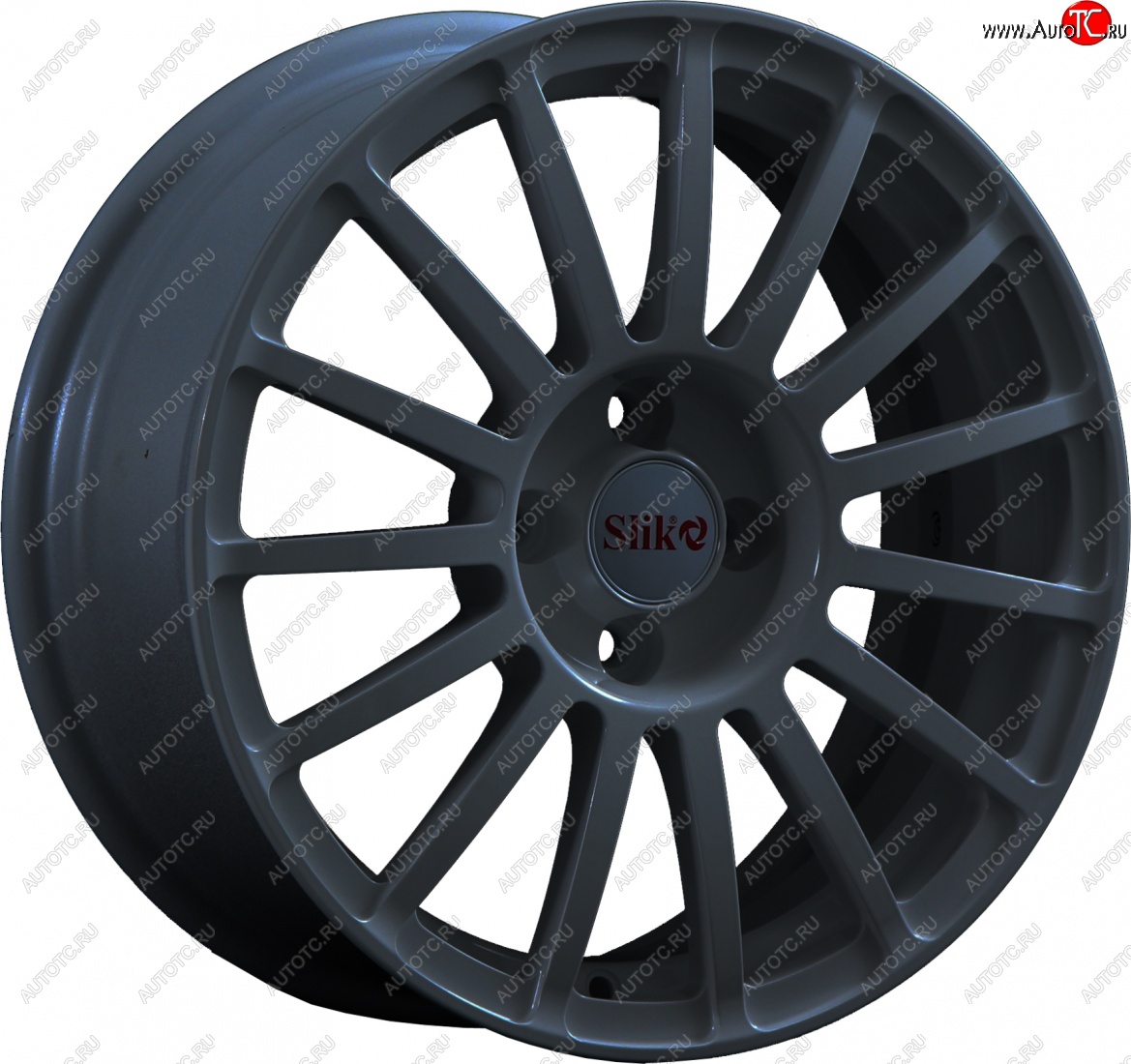 18 999 р. Кованый диск Slik classik R16x6.5 Графит глянцевый (GM) 6.5x16   (Цвет: GM)  с доставкой в г. Чебоксары