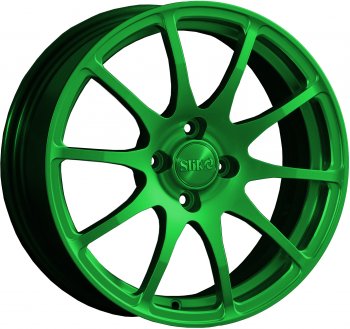 Кованый диск Slik classik R16x6.5 Зеленый (GREEN) 6.5x16 ТАГАЗ Tingo (2011-2014) 5x114.3xDIA60.1xET33.0