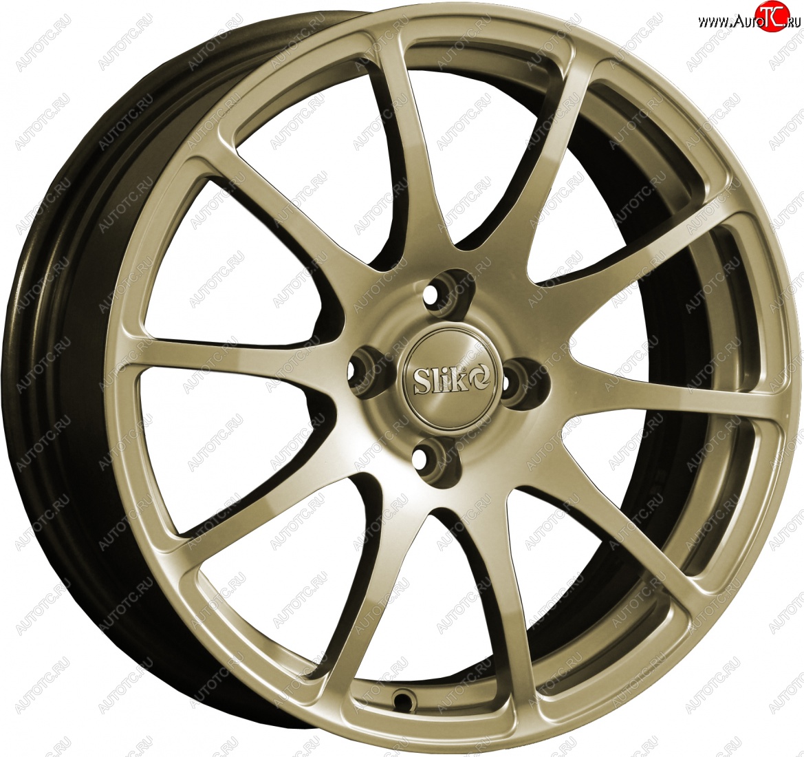18 999 р. Кованый диск Slik classik R16x6.5 Золотой (G) 6.5x16   (Цвет: G)  с доставкой в г. Чебоксары