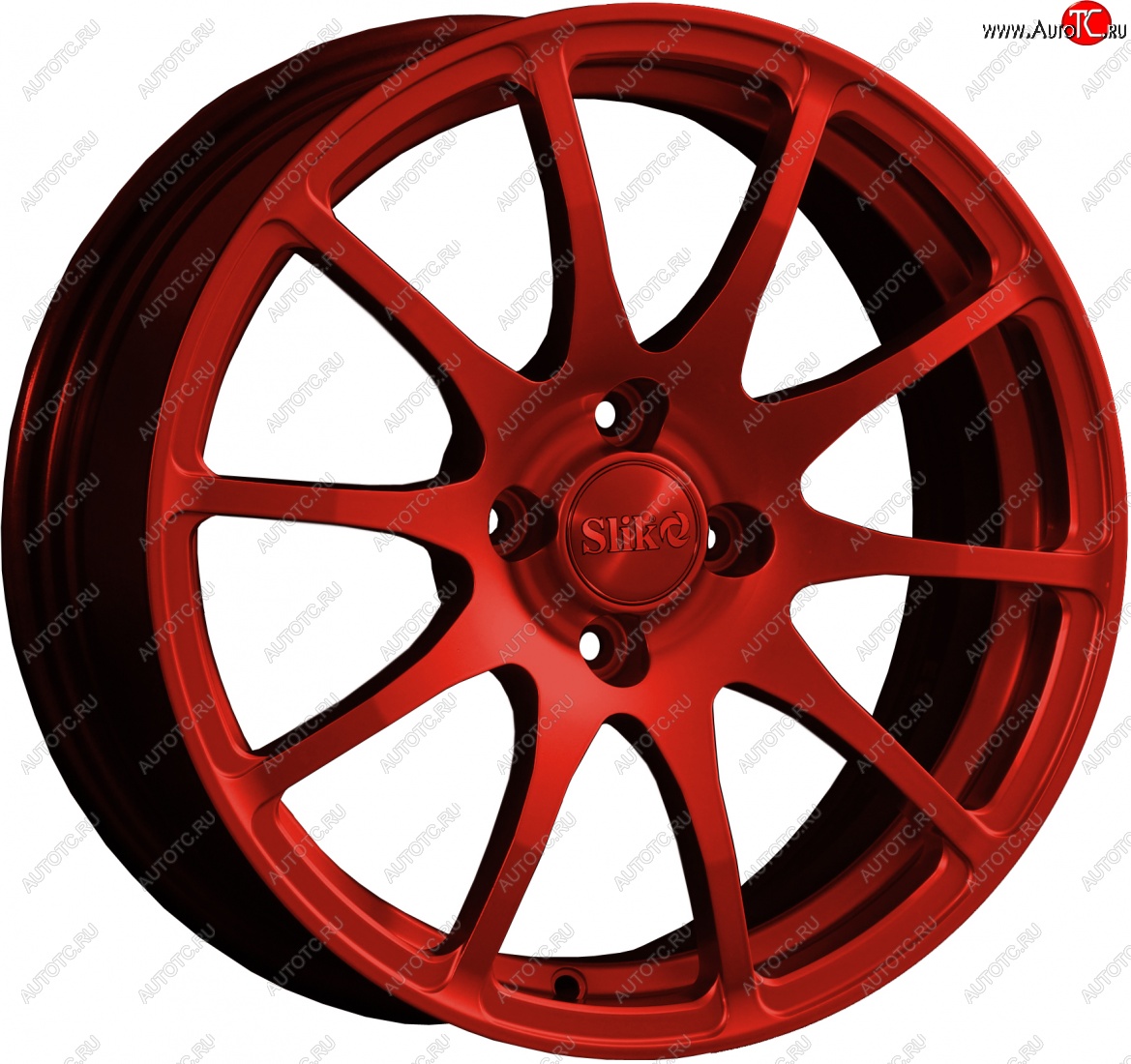18 999 р. Кованый диск Slik classik R16x6.5 Candy RED красный 6.5x16   (Цвет: Candy RED красный 6.5x16)  с доставкой в г. Чебоксары