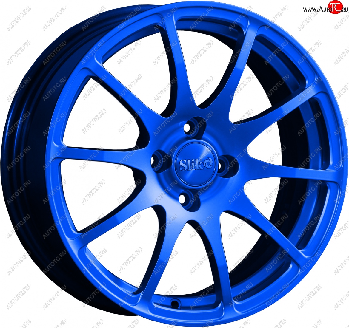 18 999 р. Кованый диск Slik classik R16x6.5 Candy BLUE синий 6.5x16   (Цвет: Candy BLUE синий 6.5x16)  с доставкой в г. Чебоксары