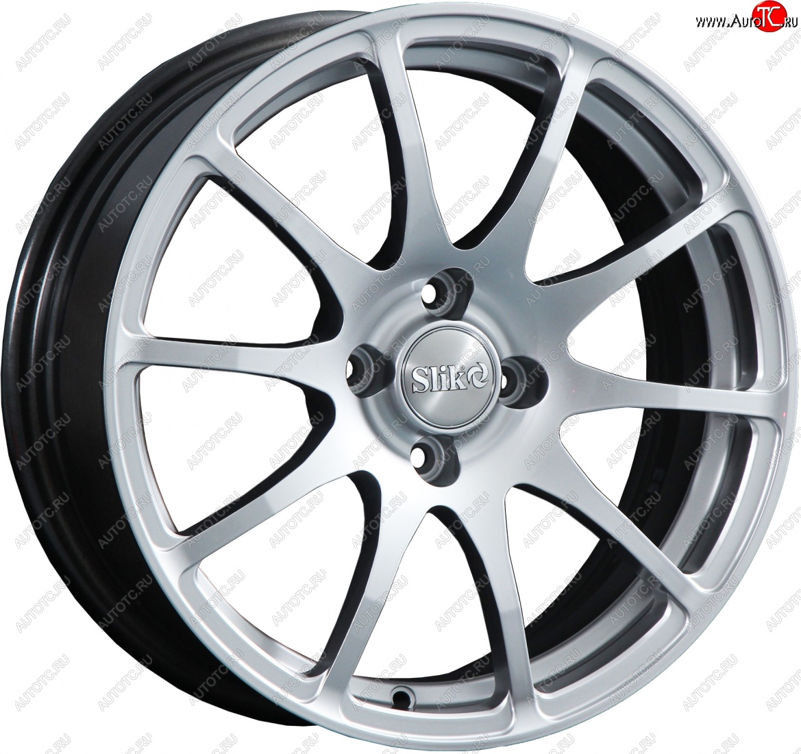18 999 р. Кованый диск Slik classik R16x6.5 Яркое-блестящее серебро (HPB) 6.5x16   (Цвет: HPB)  с доставкой в г. Чебоксары
