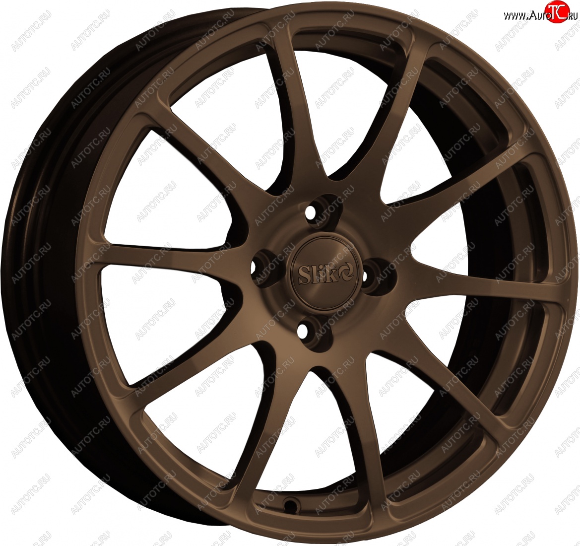 18 999 р. Кованый диск Slik classik R16x6.5 Бронза (BRZ) 6.5x16   (Цвет: BRZ)  с доставкой в г. Чебоксары