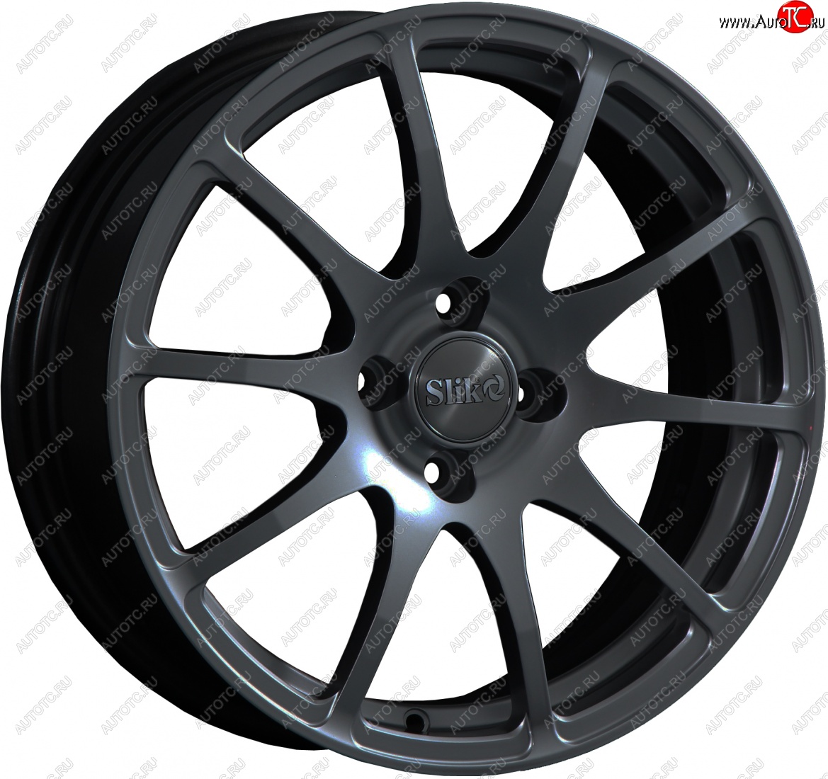 18 999 р. Кованый диск Slik classik R16x6.5 Графит матовый (GRF2) 6.5x16   (Цвет: GRF2)  с доставкой в г. Чебоксары