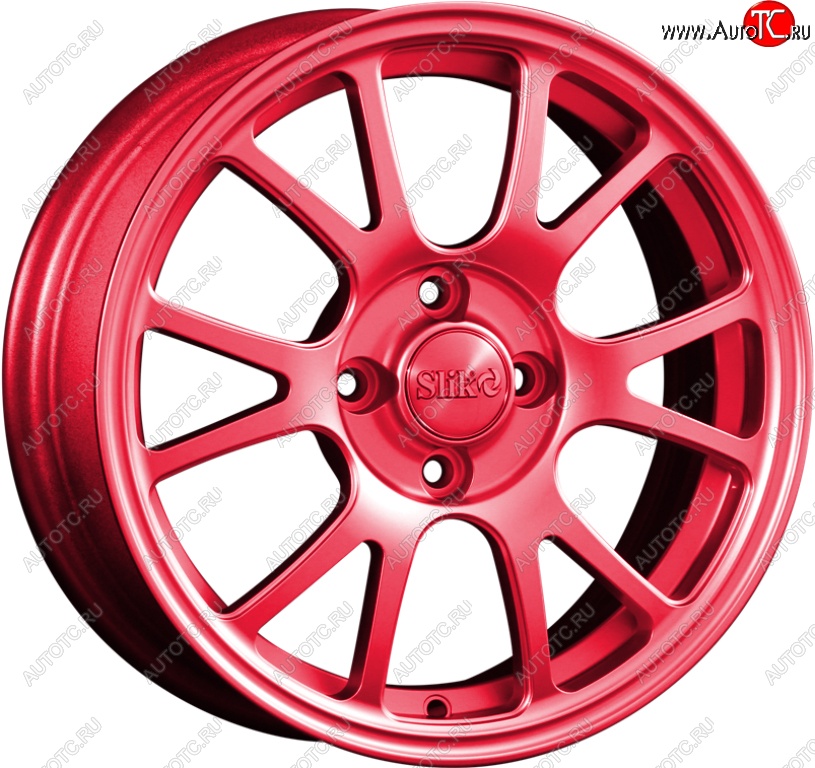 14 899 р. Кованый диск Slik Classik 6x15 (Candy рубиновый)   (Цвет: Candy рубиновый)  с доставкой в г. Чебоксары