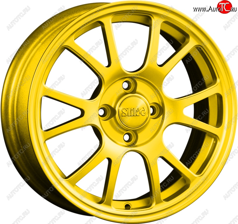 14 899 р. Кованый диск Slik Classik 6x15 (Ярко-желтый RAL 1021)   (Цвет: Ярко-желтый RAL 1021)  с доставкой в г. Чебоксары