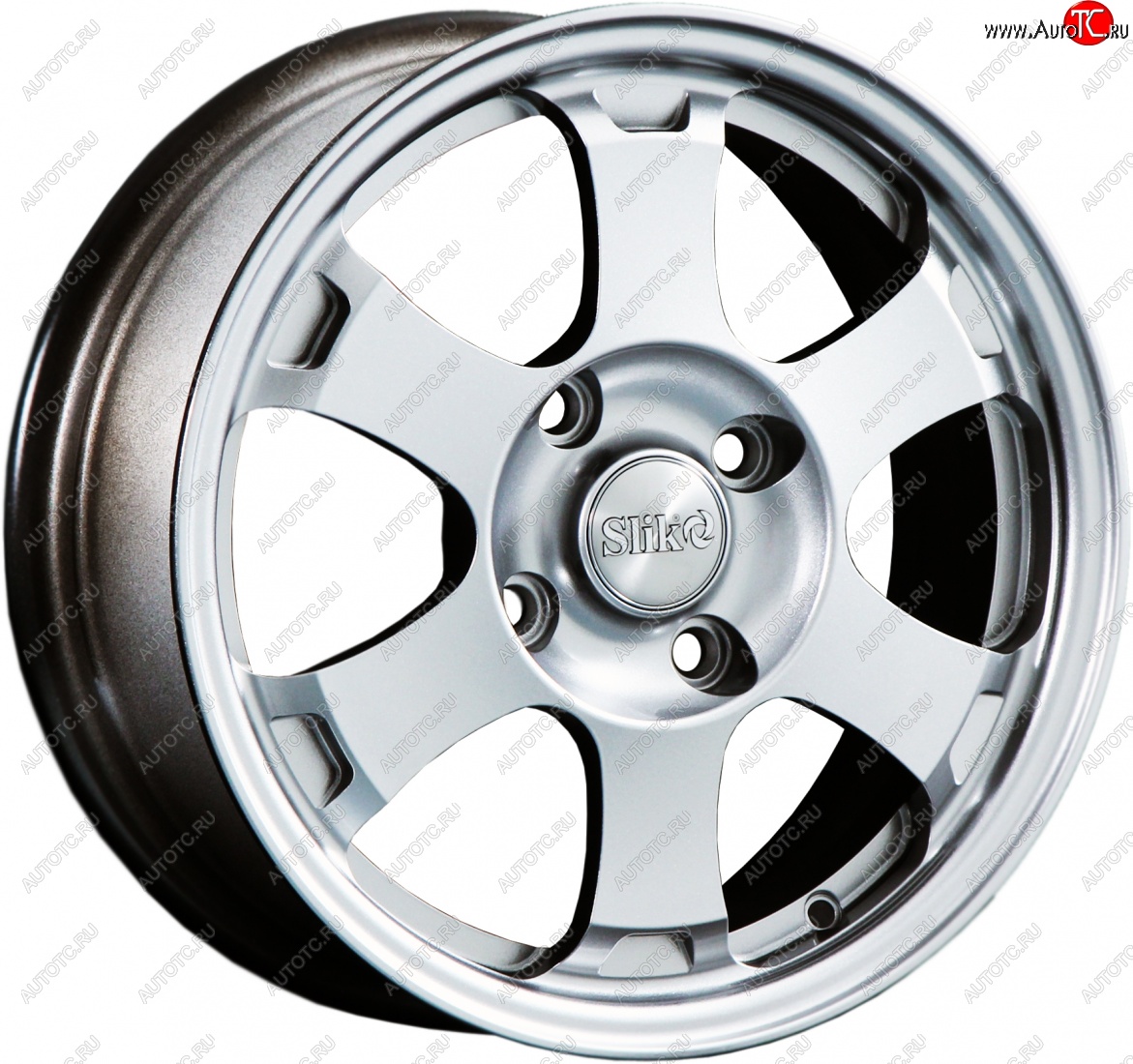 14 799 р. Кованый диск Slik Classik 6x15 (Белый)   (Цвет: Белый)  с доставкой в г. Чебоксары