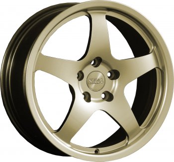 Кованый диск Slik classik R17x7.5 Золотой (G) 7.5x17 Dong Feng Rich 6 DoubleCab дорестайлинг (2018-2022) 6x114.3xDIA66.1xET45.0