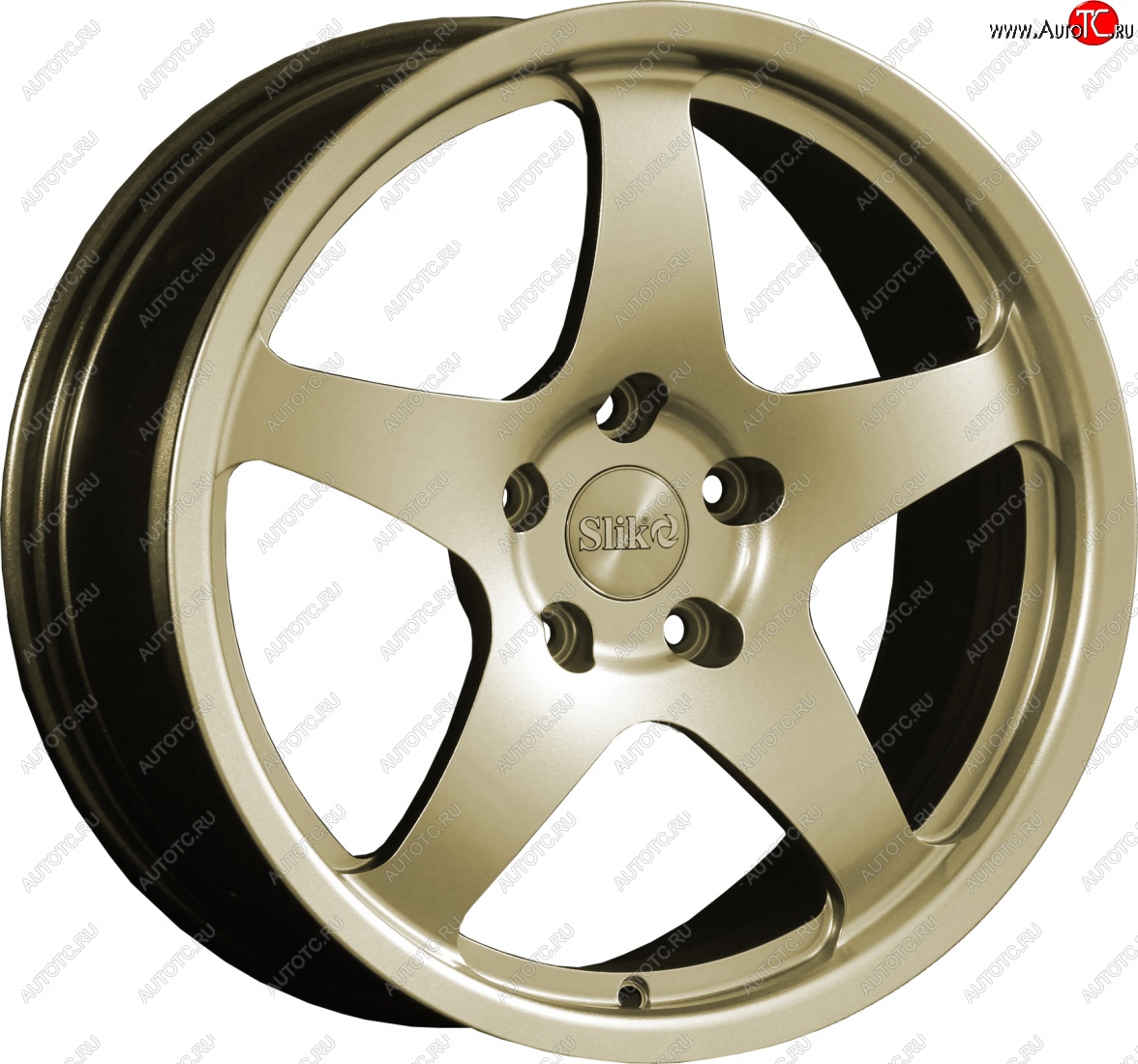 25 599 р. Кованый диск Slik classik R17x7.5 Золотой (G) 7.5x17 Fiat Croma (2005-2011) 5x110.0xDIA65.1xET36.0 (Цвет: G)