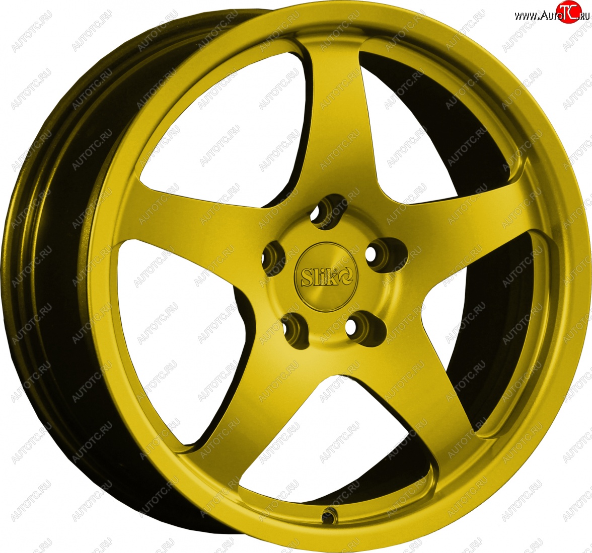 33 799 р. Кованый диск Slik classik R17x7.5 Candy YELLOW ярко-желтый 7.5x17   (Цвет: Candy YELLOW ярко-желтый 7.5x17)  с доставкой в г. Чебоксары