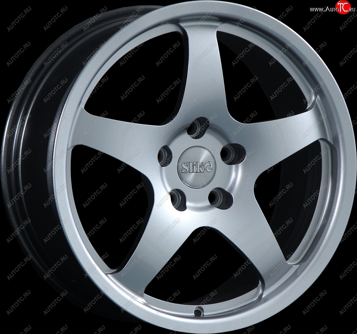 25 599 р. Кованый диск Slik classik R17x7.5 Серебристый светлый (S16) 7.5x17   (Цвет: S16)  с доставкой в г. Чебоксары