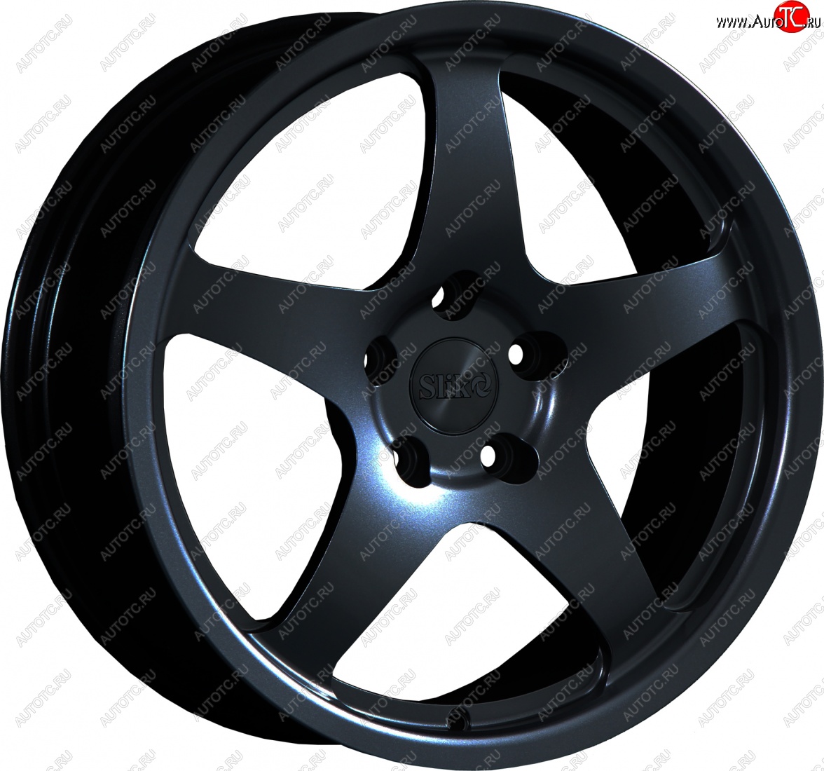 25 599 р. Кованый диск Slik classik R17x7.5 Черный глянцевый (BK) 7.5x17   (Цвет: BK)  с доставкой в г. Чебоксары