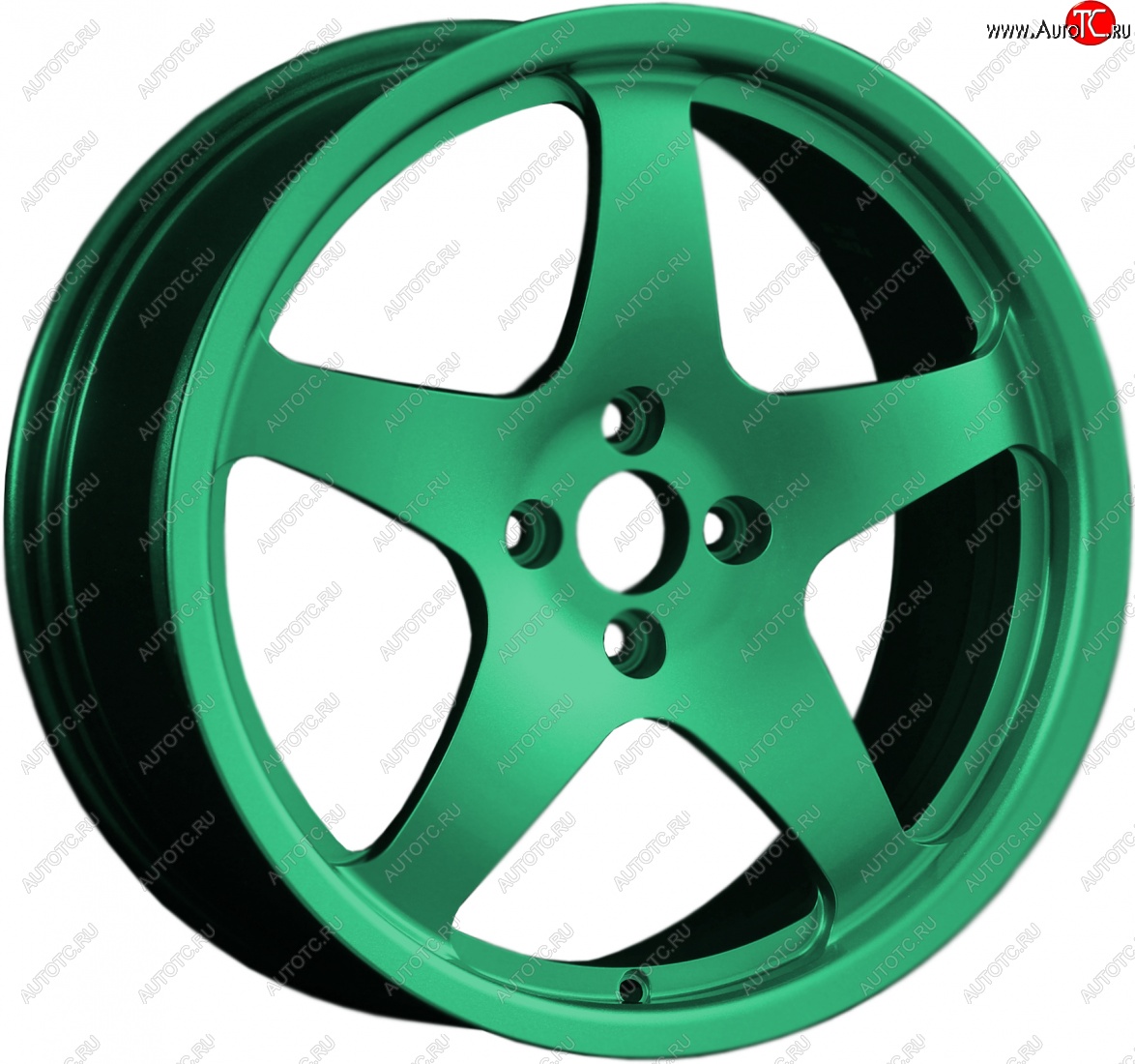 14 049 р. Кованый диск Slik classik R17x7.5 Candy Green изумрудно-зеленый 7.5x17   (Цвет: Candy Green изумрудно-зеленый 7.5x17)  с доставкой в г. Чебоксары