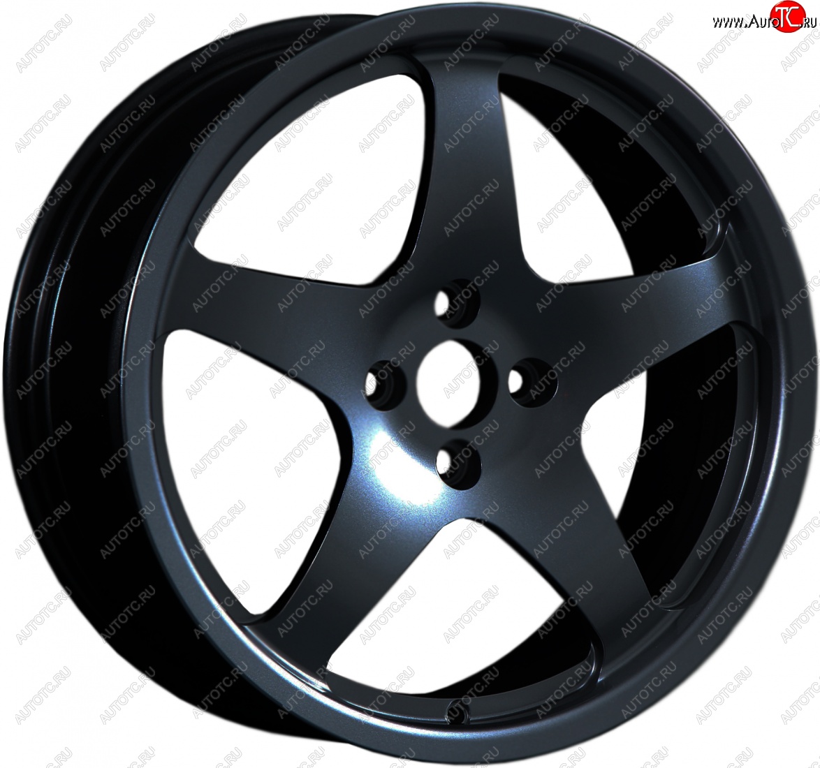 13 349 р. Кованый диск Slik classik R17x7.5 Черный матовый (MB) 7.5x17   (Цвет: MB)  с доставкой в г. Чебоксары