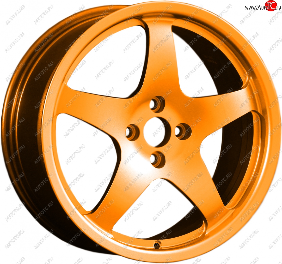 13 349 р. Кованый диск Slik classik R17x7.5 Ярко-оранжевый (ORANGE) 7.5x17   (Цвет: ORANGE)  с доставкой в г. Чебоксары
