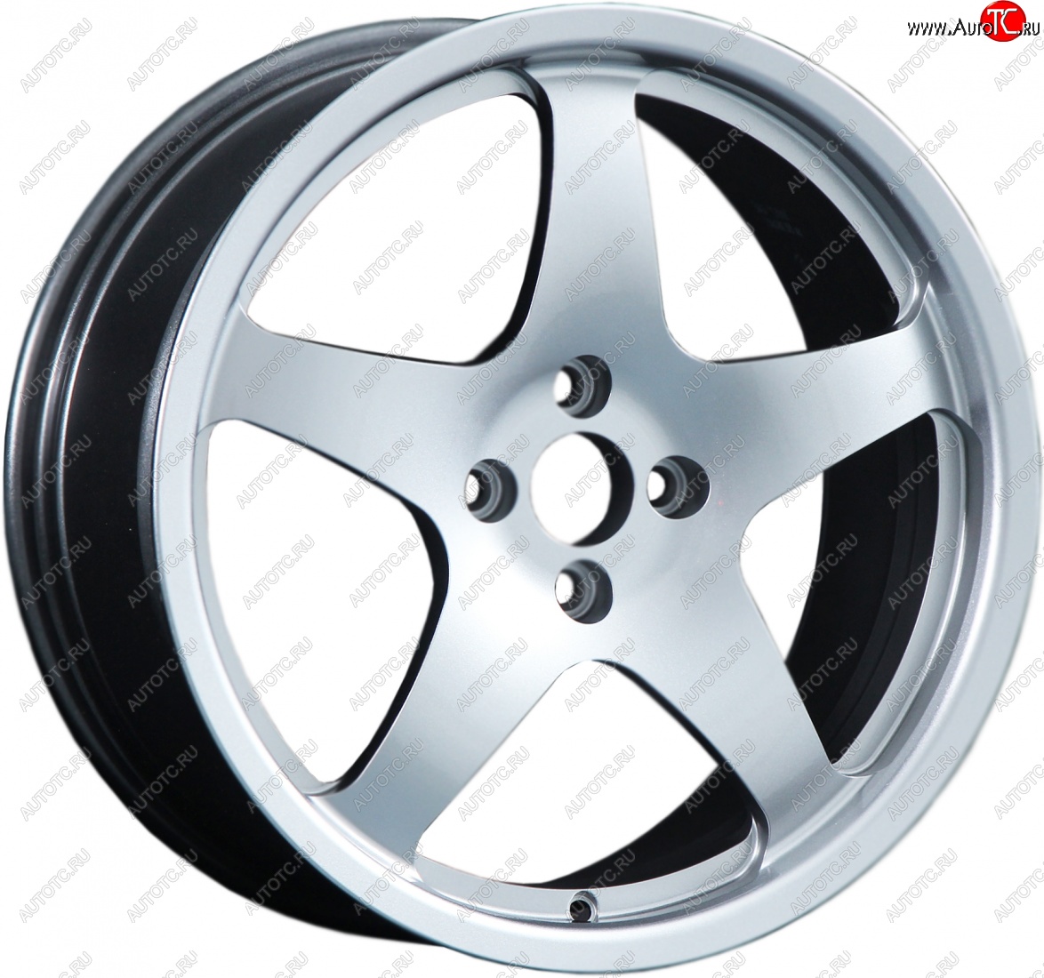 13 599 р. Кованый диск Slik classik R17x7.5 Яркое-блестящее серебро (HPB) 7.5x17   (Цвет: HPB)  с доставкой в г. Чебоксары