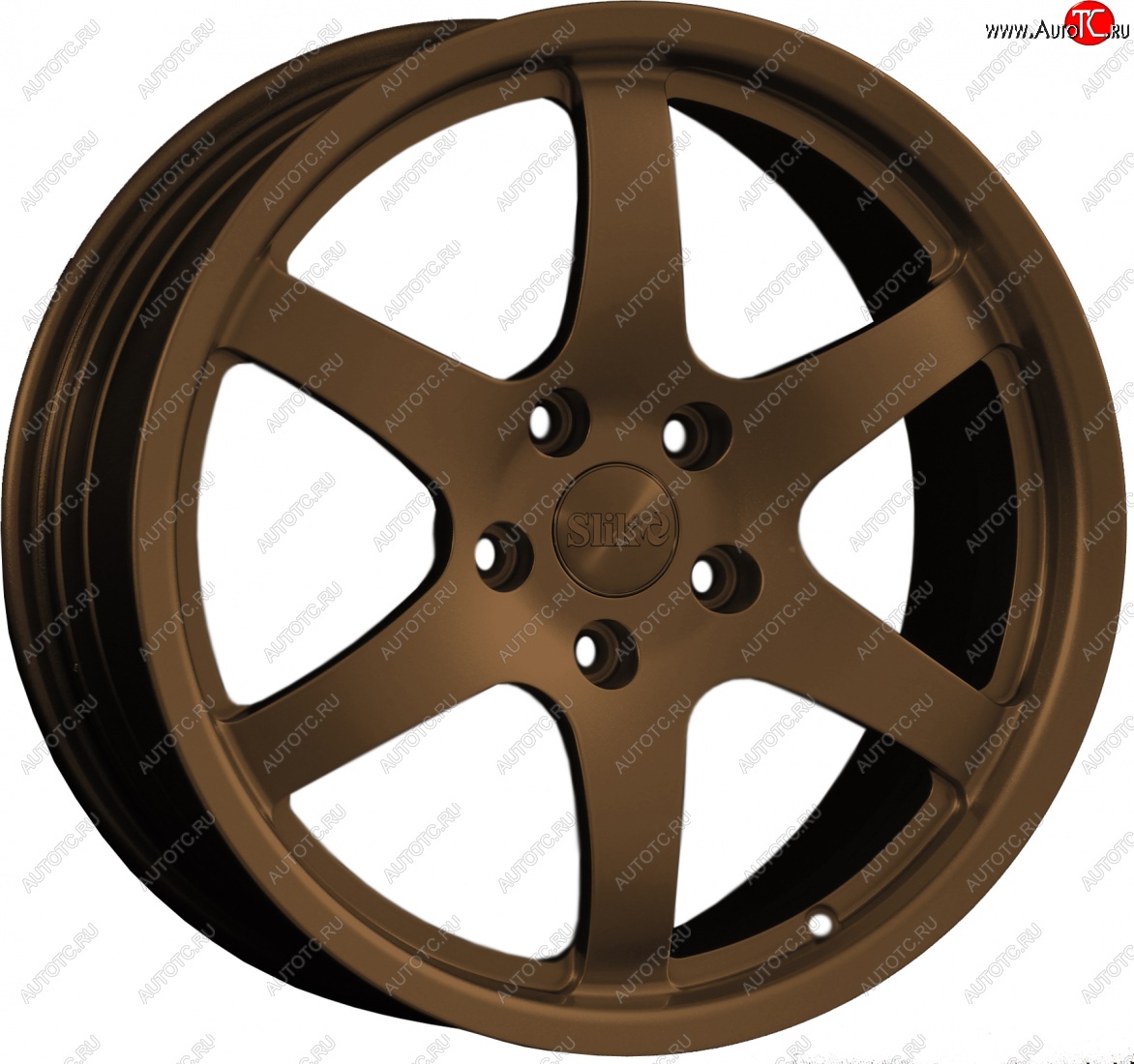 14 599 р. Кованый диск Slik classik R17x7.5 Коньячная бронза. Матовый (MBRZCGN) 7.5x17   (Цвет: MBRZCGN)  с доставкой в г. Чебоксары