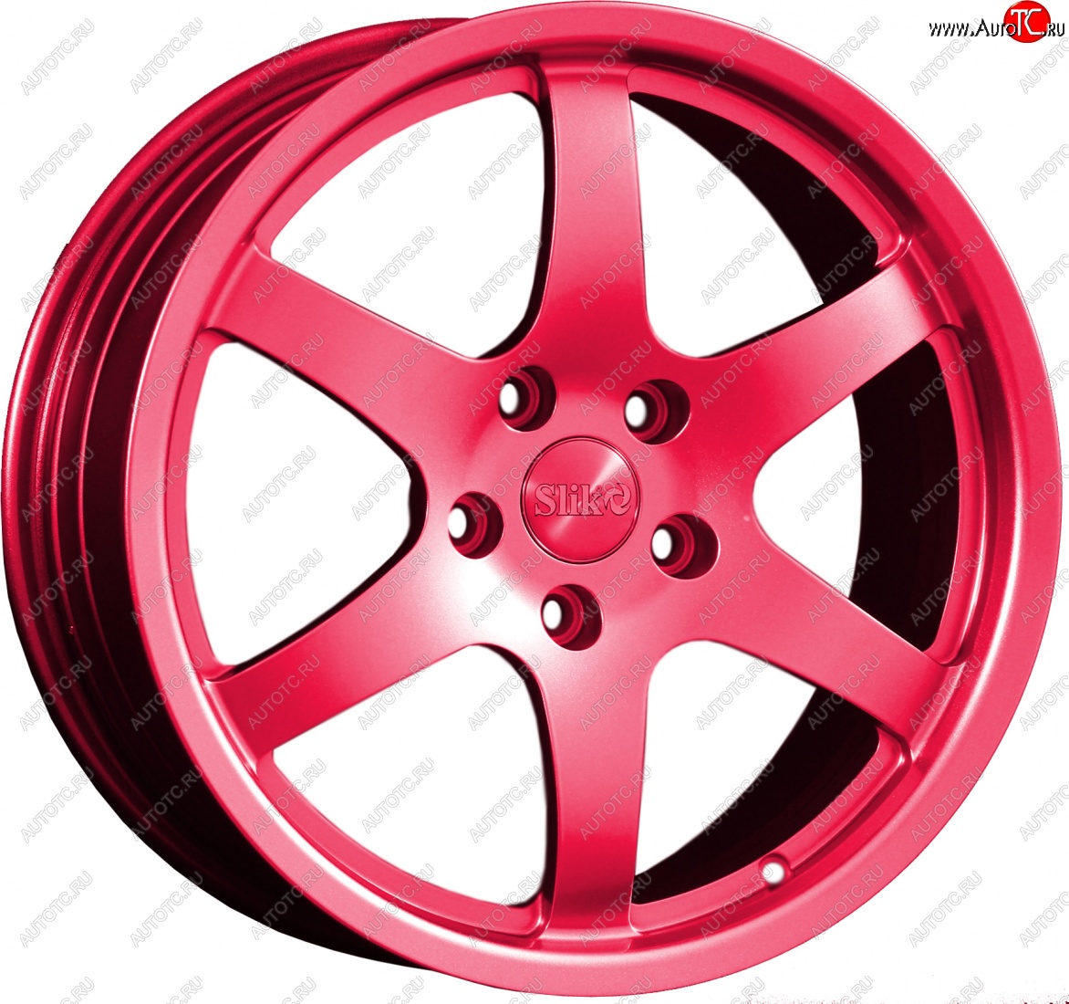 14 599 р. Кованый диск Slik classik R17x7.5 Candy RUBIN рубиновый 7.5x17   (Цвет: Candy RUBIN рубиновый 7.5x17)  с доставкой в г. Чебоксары