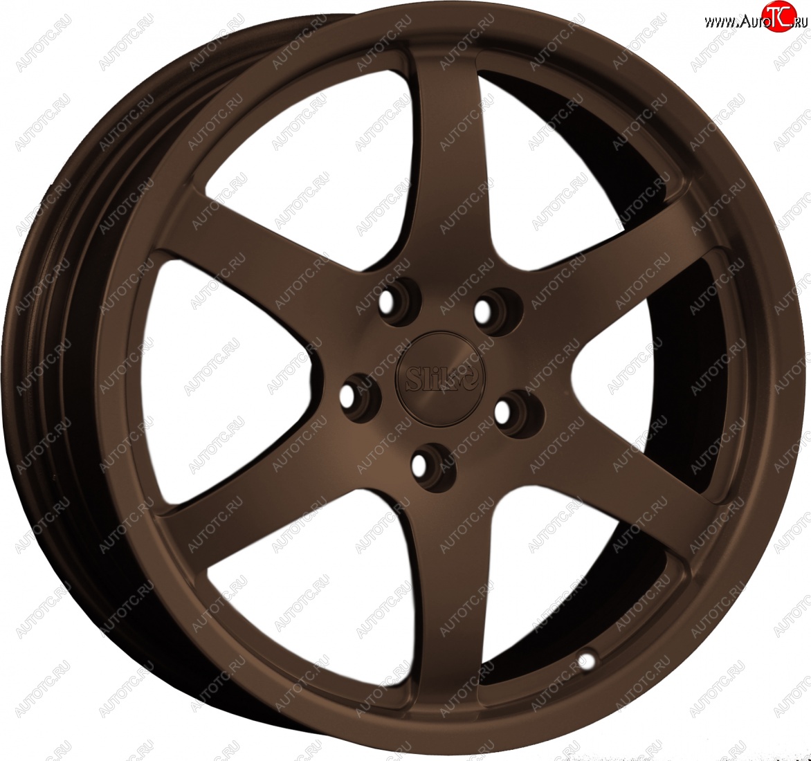 14 599 р. Кованый диск Slik classik R17x7.5 Бронза (BRZ) 7.5x17   (Цвет: BRZ)  с доставкой в г. Чебоксары