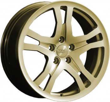 Кованый диск Slik classik R17x7.5 Золотой (G) 7.5x17 ТАГАЗ Tingo (2011-2014) 5x114.3xDIA60.1xET33.0