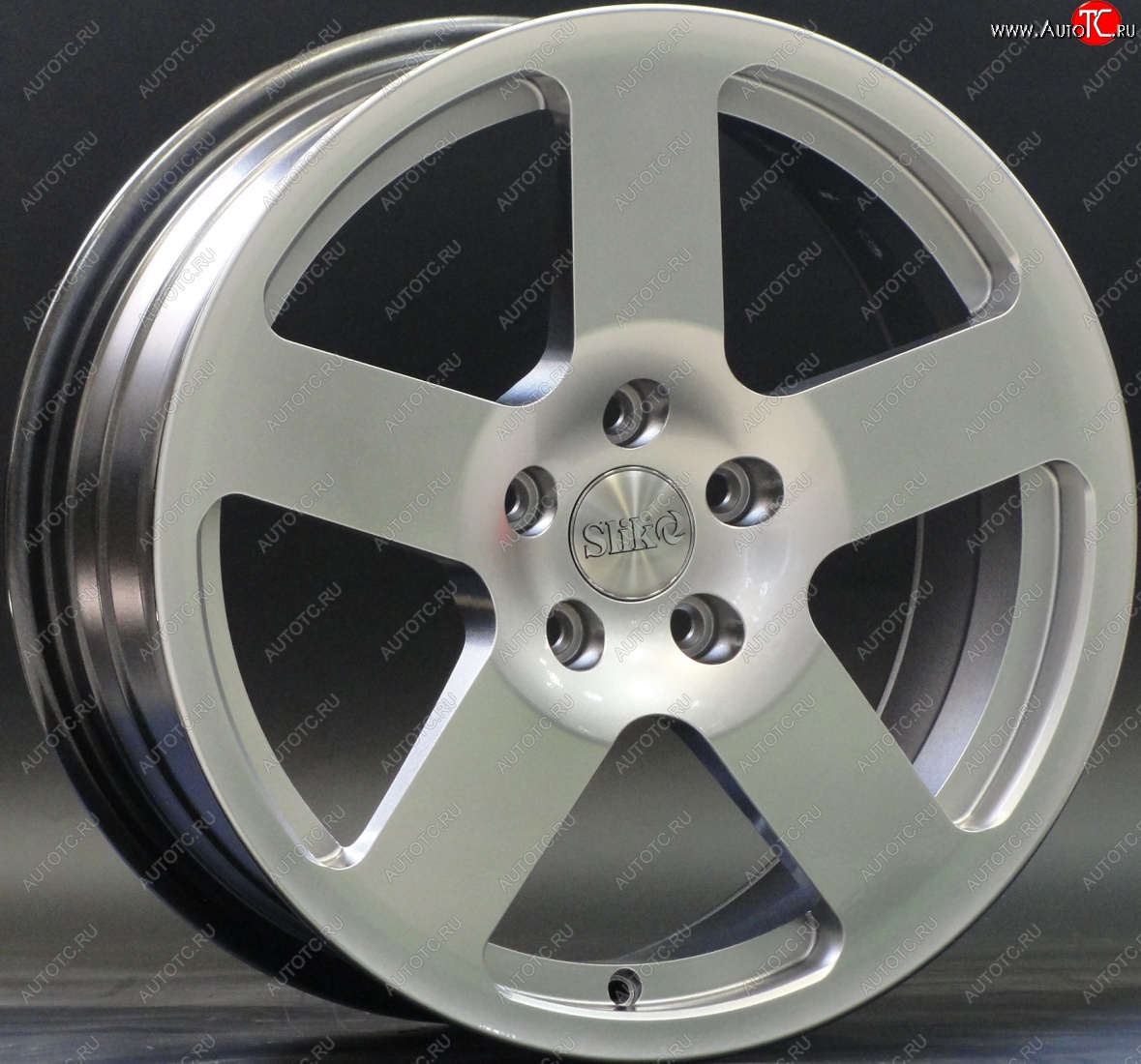 14 399 р. Кованый диск Slik classik R17x7.5 Яркое-блестящее серебро (HPB) 7.5x17   (Цвет: HPB)  с доставкой в г. Чебоксары