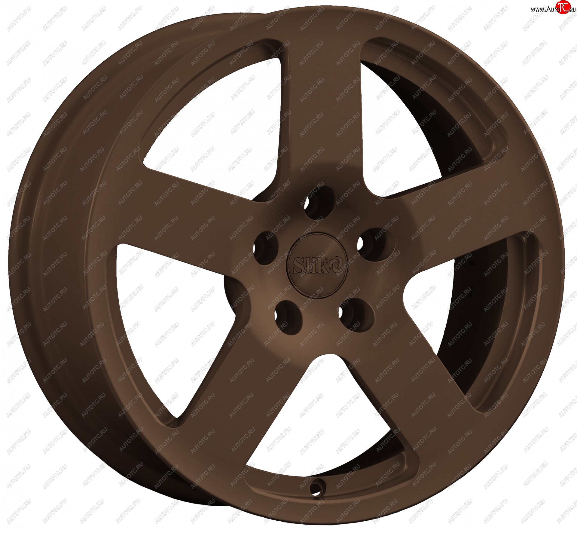 14 599 р. Кованый диск Slik classik R17x7.5 Бронза (BRZ) 7.5x17   (Цвет: BRZ)  с доставкой в г. Чебоксары