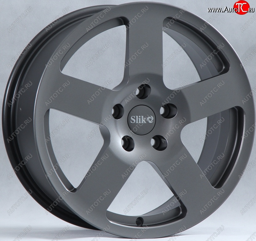 14 599 р. Кованый диск Slik classik R17x7.5 Графит глянцевый (GM) 7.5x17   (Цвет: GM)  с доставкой в г. Чебоксары