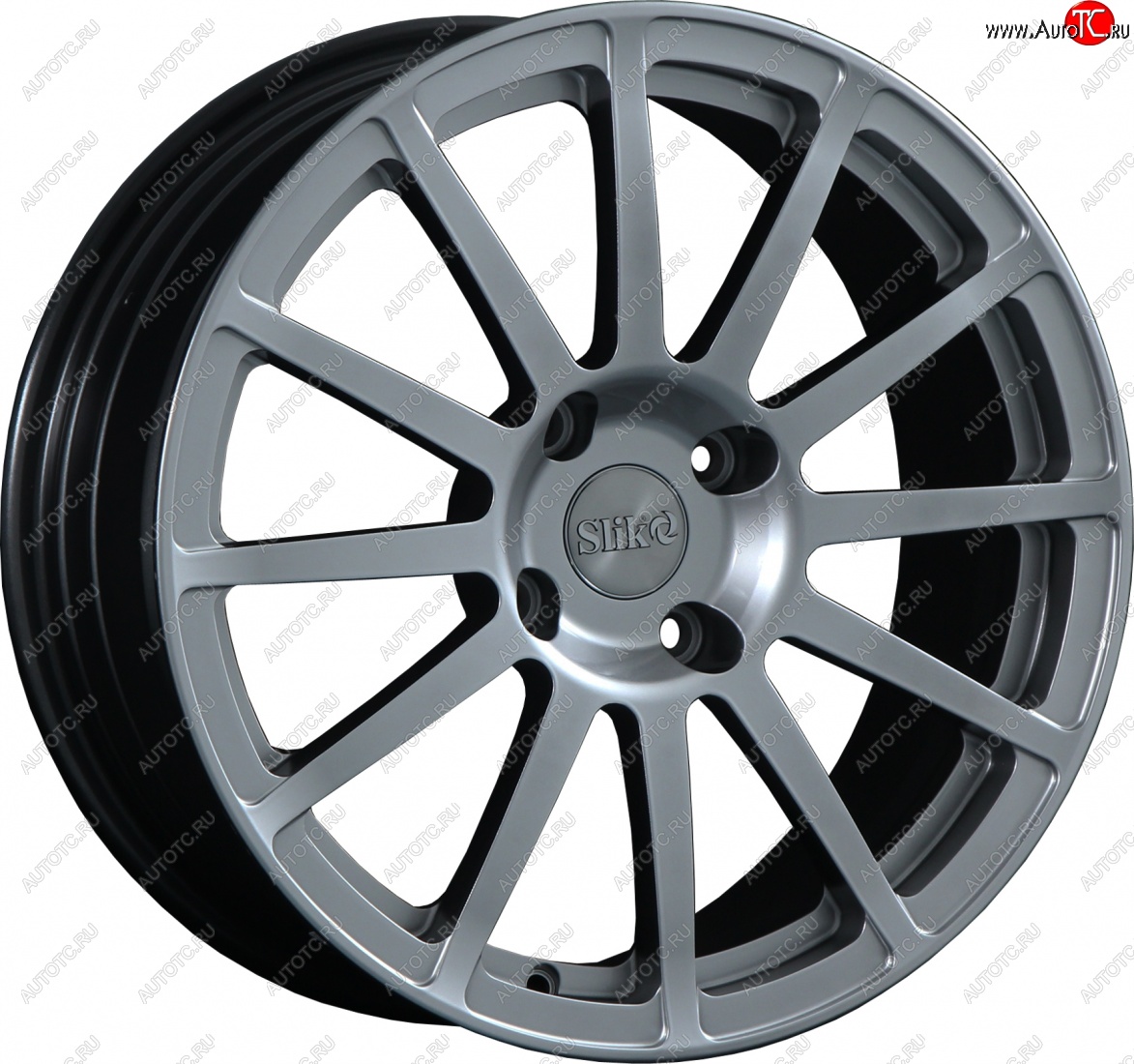 25 599 р. Кованый диск Slik classik R17x7.5 Серебристый тёмный (S25) 7.5x17   (Цвет: S25)  с доставкой в г. Чебоксары