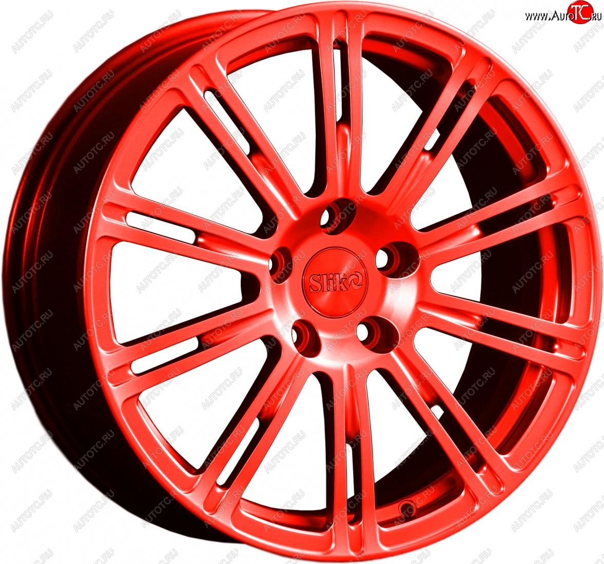 20 399 р. Кованый диск Slik classik R17x7.5 Candy алый 7.5x17   (Цвет: Candy алый 7.5x17)  с доставкой в г. Чебоксары