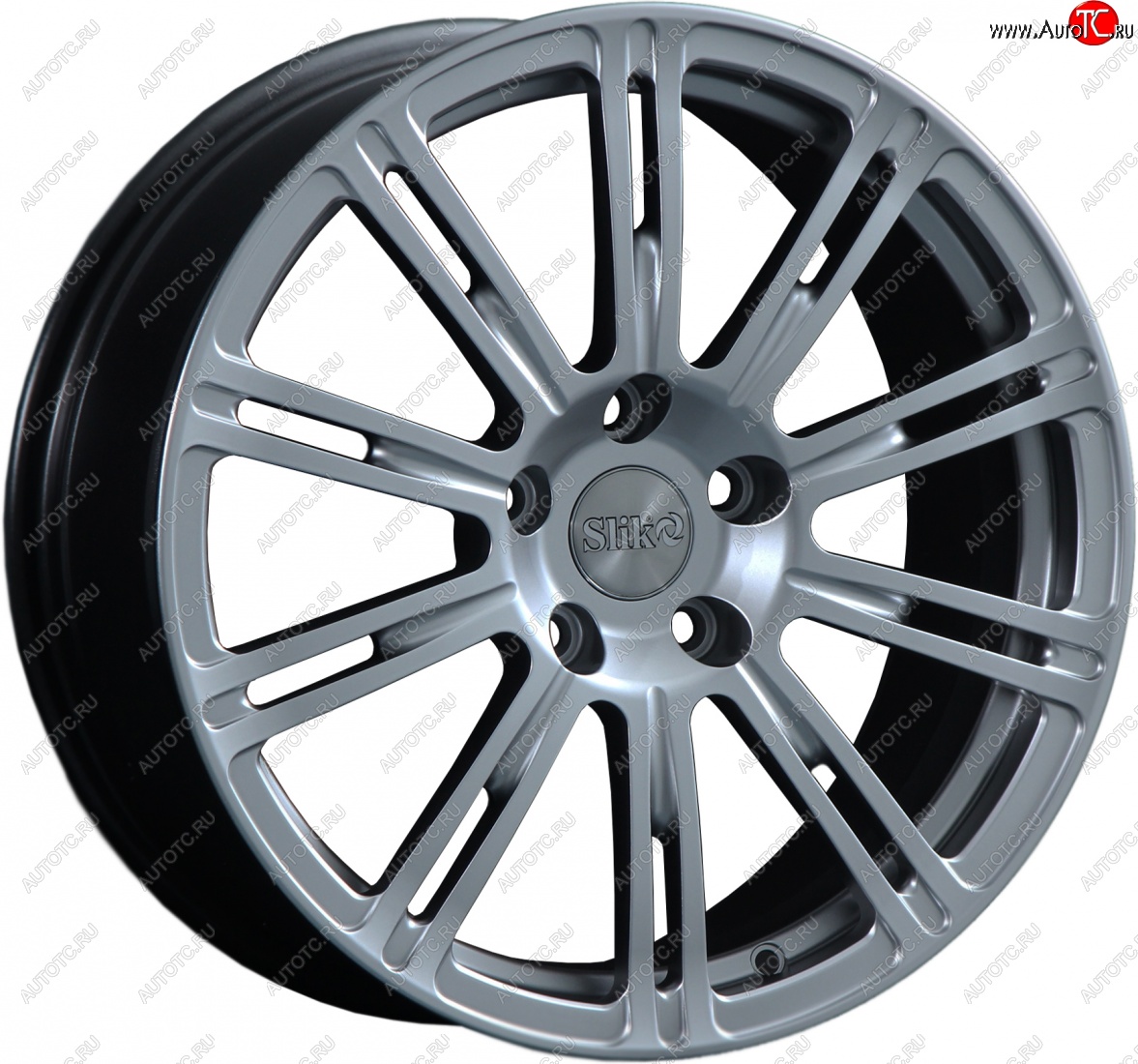 20 399 р. Кованый диск Slik classik R17x7.5 Серебристый тёмный (S25) 7.5x17   (Цвет: S25)  с доставкой в г. Чебоксары