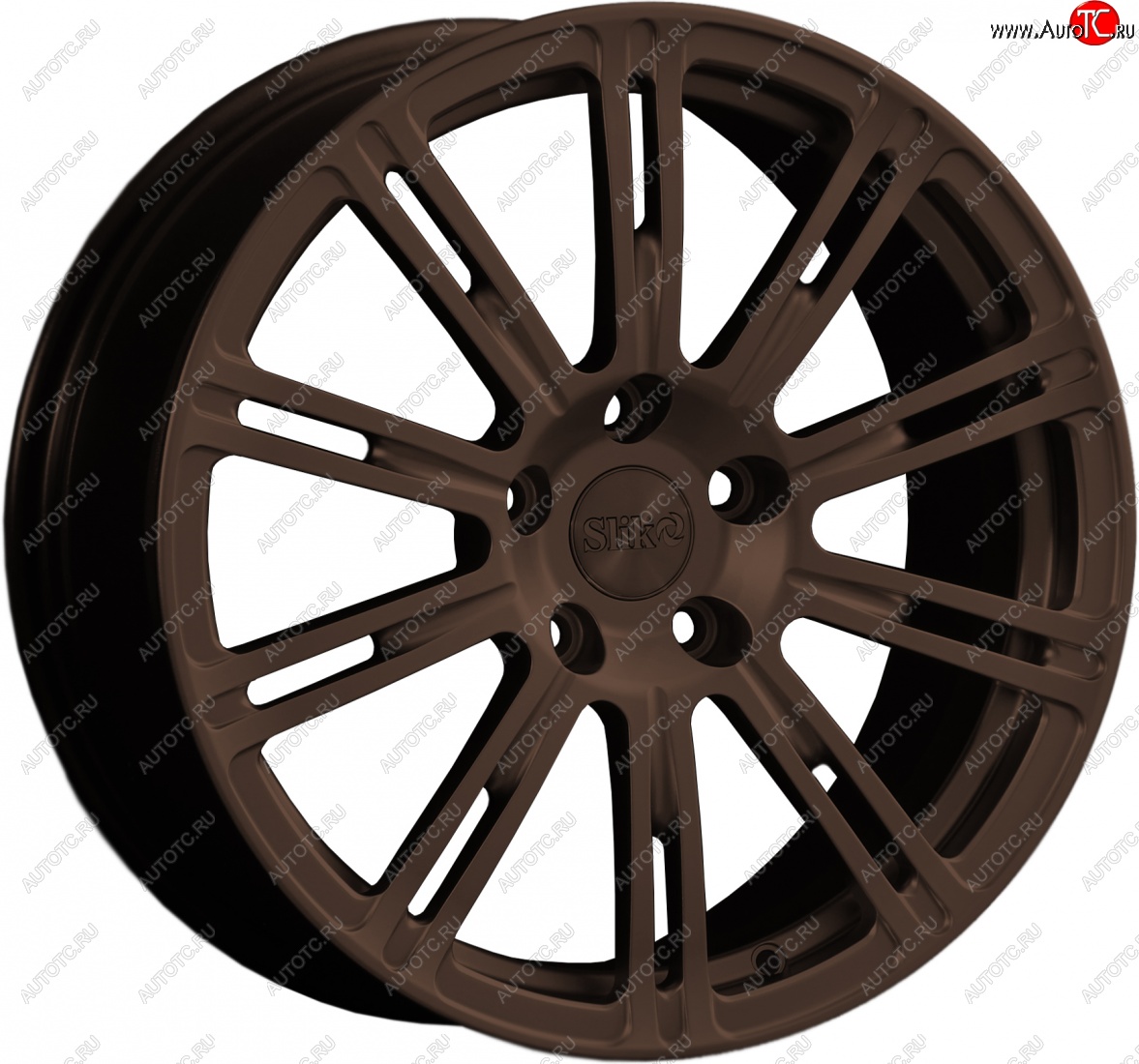 20 399 р. Кованый диск Slik classik R17x7.5 Бронза (BRZ) 7.5x17   (Цвет: BRZ)  с доставкой в г. Чебоксары