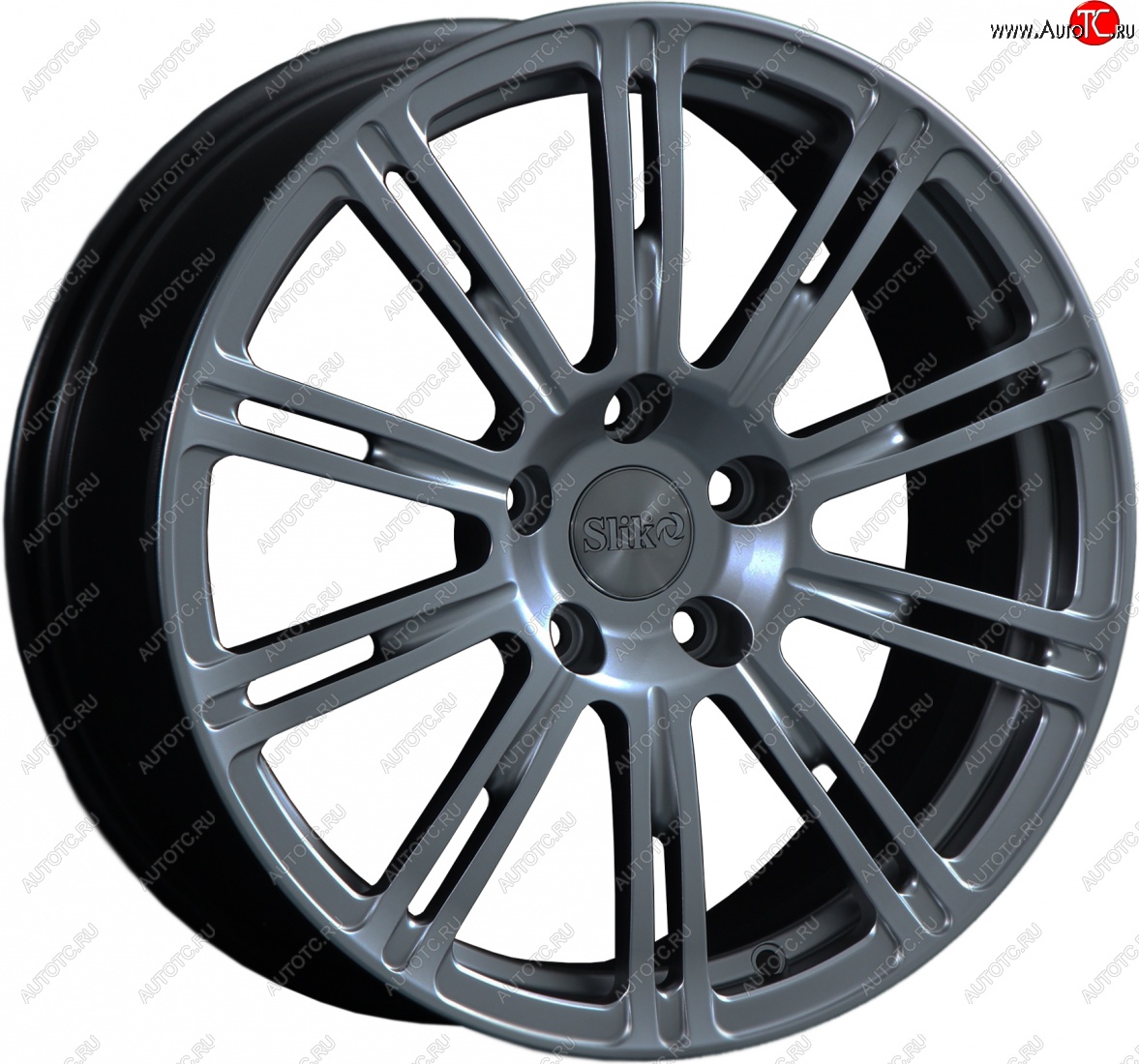 20 399 р. Кованый диск Slik classik R17x7.5 Графит матовый (GRF2) 7.5x17   (Цвет: GRF2)  с доставкой в г. Чебоксары