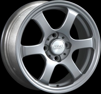 12 849 р. Кованый диск Slik Classik 5.5x14 (Серебристый светлый S16)   (Цвет: Серебристый светлый S16)  с доставкой в г. Чебоксары. Увеличить фотографию 2