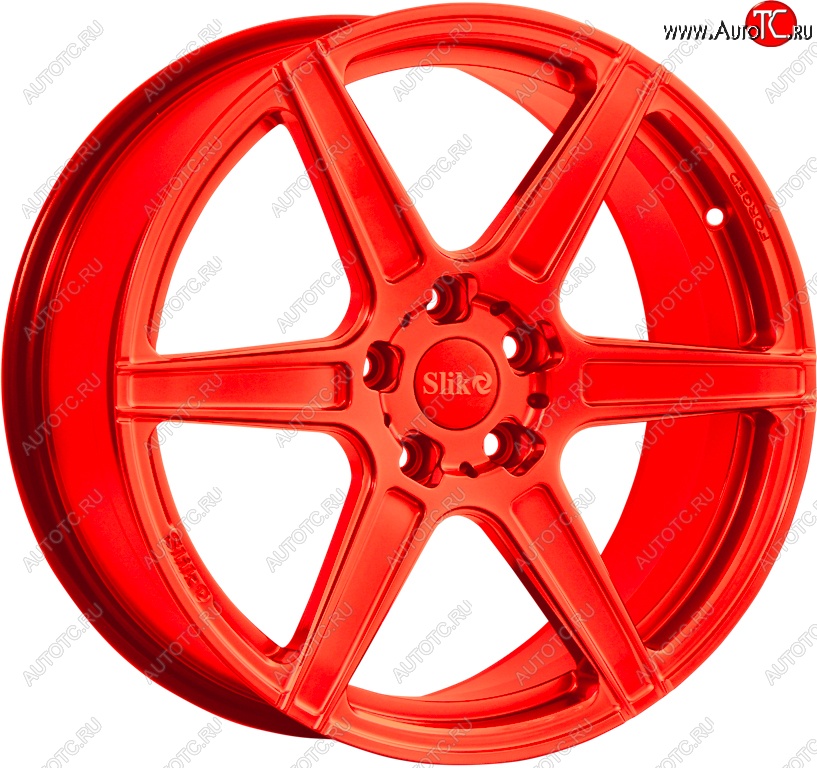 68 899 р. Кованый диск Slik PREMIUM L-604 10.0x20   (RAL 3026 ярко алый (3026))  с доставкой в г. Чебоксары