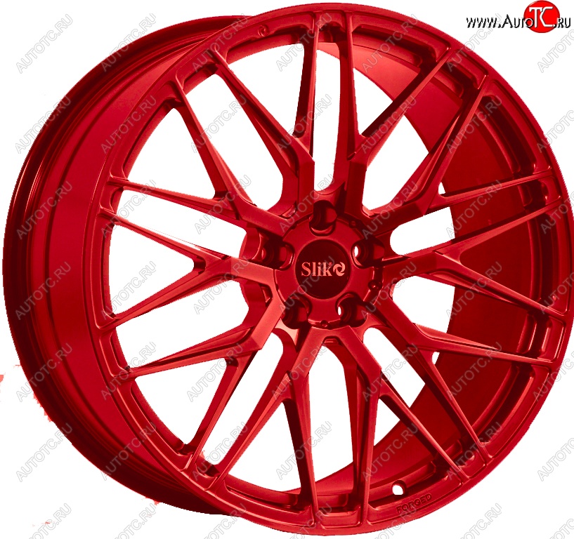 60 999 р. Кованый диск Slik PREMIUM L-605 9.0x20   (Красный (RED))  с доставкой в г. Чебоксары