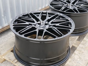 60 999 р. Кованый диск Slik PREMIUM L-605 9.0x20   (Темный хром (DC))  с доставкой в г. Чебоксары. Увеличить фотографию 2