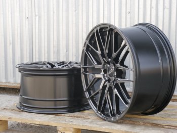 60 999 р. Кованый диск Slik PREMIUM L-605 9.0x20   (Темный хром (DC))  с доставкой в г. Чебоксары. Увеличить фотографию 4