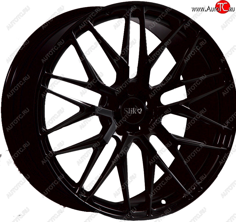 60 999 р. Кованый диск Slik PREMIUM L-605 9.0x20   (Черный глянцевый (BK))  с доставкой в г. Чебоксары