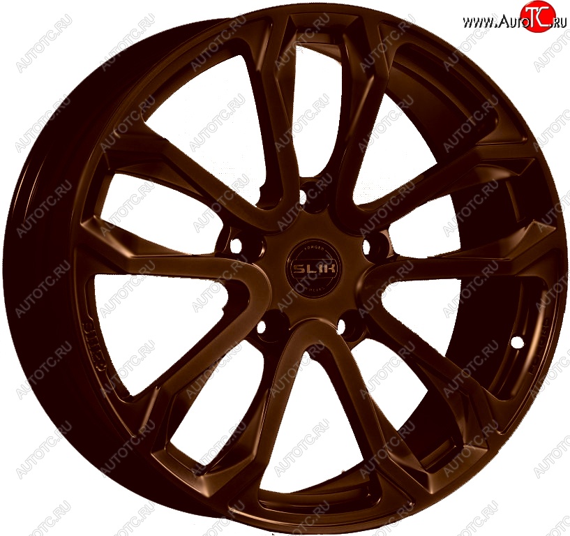 68 899 р. Кованый диск Slik PREMIUM L-608 10.0x20   (Коньячная бронза матовый (MBRZCGN))  с доставкой в г. Чебоксары